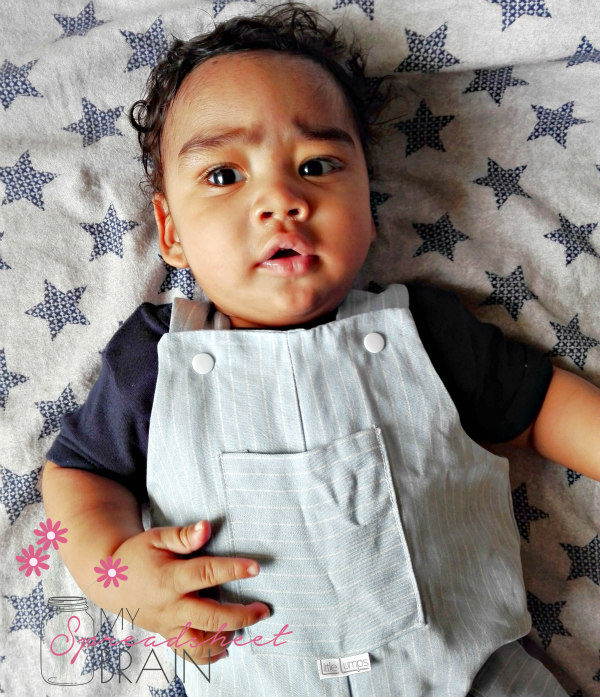 Little Lumps baby dungarees