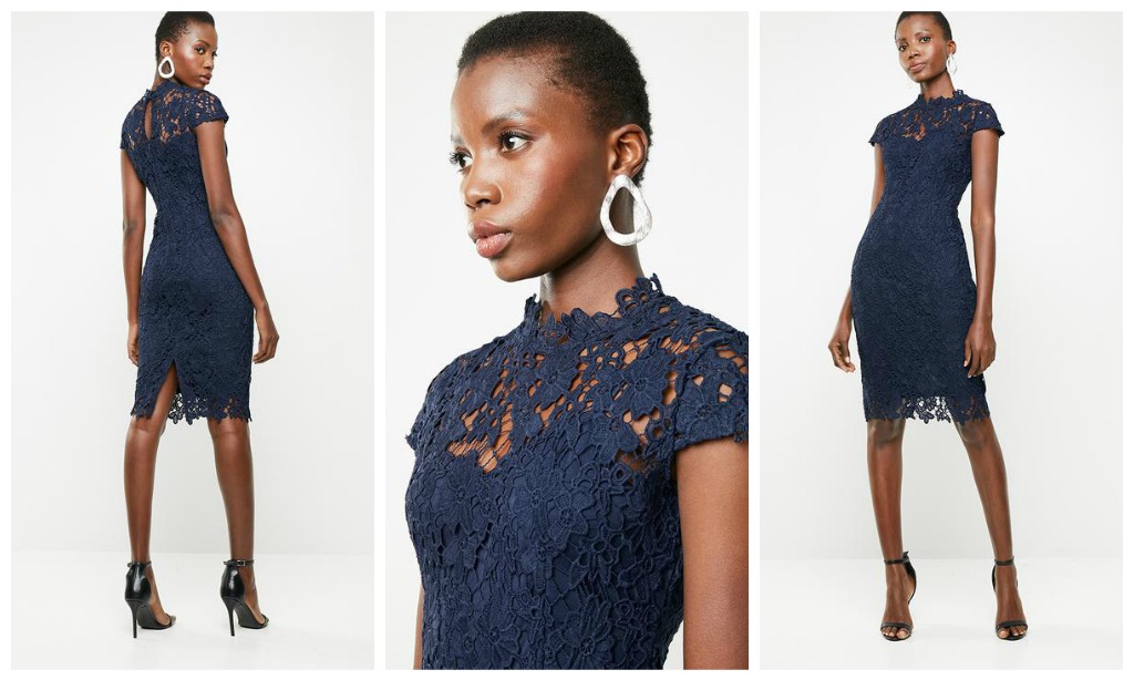 Lace cocktail dress